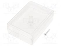 Enclosure  multipurpose, X 59mm, Y 84mm, Z 30mm, ABS