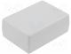 Κουτιά Διάφορα - Enclosure  multipurpose, X 47mm, Y 66mm, Z 25mm, polystyrene, grey