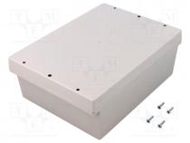 Z-46AJH-ABS - Enclosure  multipurpose, X 144mm, Y 198mm, Z 73mm, ABS, grey, IP65