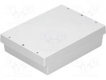 Enclosure  multipurpose, X 116mm, Y 198mm, Z 53mm, polystyrene