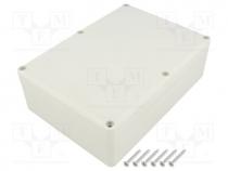 Z-74JH-ABS - Enclosure  multipurpose, X 126mm, Y 176mm, Z 57.4mm, ABS, grey