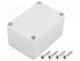 Z-96J - Enclosure  multipurpose, X 50mm, Y 70mm, Z 36mm, polystyrene, grey