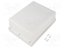 Z46AJS-ABS - Enclosure  multipurpose, X 144mm, Y 198mm, Z 73mm, ABS, grey, IP67