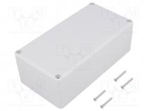 Z58JH-TM-PS - Enclosure  multipurpose, X 82mm, Y 158mm, Z 54mm, polystyrene