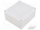 Enclosure  multipurpose, X 115mm, Y 125mm, Z 58mm, ABS, grey, IP65