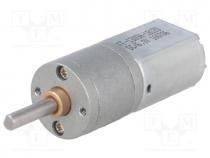 POLOLU-3472 - Motor  DC, with gearbox, 6VDC, POLOLU 20D, 391 1, 35rpm, 3.2A, 200mA