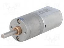 Gearbox Motor - Motor  DC, with gearbox, 6VDC, POLOLU 20D, 313 1, 45rpm, 3.2A, 200mA