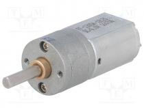 POLOLU-3462 - Motor  DC, with gearbox, 6VDC, POLOLU 20D, 25 1, 560rpm, max.210mNm