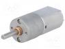 POLOLU-3455 - Motor  DC, with gearbox, 6VDC, POLOLU 20D, 125 1, 110rpm, 3.2A