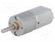 POLOLU-3454 - Motor  DC, with gearbox, 6VDC, POLOLU 20D, 100 1, 140rpm, 3.2A