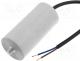 Capacitor  motors, run, 10uF, 425VAC, Ø36x58mm, -25....85C, 5%