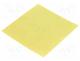 Thermally conductive pad  kapton, D 0.127mm, 400mW/mK, UL94V-0