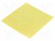 WLFT/404/100X100 - Thermally conductive pad  kapton, D 0.127mm, 400mW/mK, UL94V-0