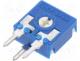 CA9H-250R - Potentiometer  mounting, single turn,vertical, 250, 0.15W, 20%