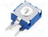 Trimmer - Potentiometer  mounting, single turn, vertical, 2.5k, 0.15W, 20%