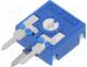 Potentiometer  mounting, single turn, vertical, 25k, 0.15W, 20%