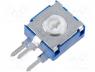 Trimmer - Potentiometer  mounting, single turn, vertical, 1M, 0.15W, 30%