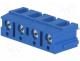 DG305-7.5-04P-12 - PCB terminal block, angled 90, 7.5mm, ways 4, on PCBs, 2.5mm2