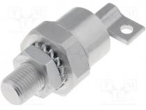 Diode  stud rectifying, 1.2kV, 100A, cathode stud, DO8, M12, screw