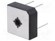 BR506W - Single-phase bridge rectifier, Urmax 600V, If 50A, Ifsm 500A