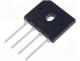 Single-phase bridge rectifier, Urmax  50V, If  10A, Ifsm  220A, GBU