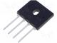 Single-phase bridge rectifier, Urmax  50V, If  4A, Ifsm  150A, GBU