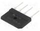 GSIB2560-E3/45 - Single phase rectifier bridge, Urmax 600V, If 3.5A, Ifsm 350A