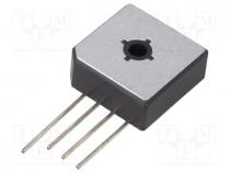 Single-phase bridge rectifier, Urmax 200V, If 15A, Ifsm 300A