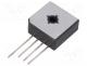 BR158L - Single-phase bridge rectifier, Urmax 800V, If 15A, Ifsm 300A