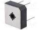 BR251W - Single-phase bridge rectifier, Urmax 100V, If 25A, Ifsm 400A