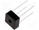   - Single-phase bridge rectifier, Urmax  800V, If  10A, Ifsm  200A