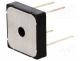   - Single phase rectifier bridge, Urmax 200V, If 15A, Ifsm 270A