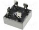 Bridge Rectifiers - Single-phase bridge rectifier, Urmax 1000V, If 25A, Ifsm 400A