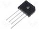   - Single phase rectifier bridge, Urmax 50V, If 4A, Ifsm 180A, KBU