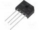 KBU6A - Single-phase bridge rectifier, Urmax  50V, If  6A, Ifsm  175A, KBU