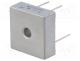 MB358W - Single-phase bridge rectifier, Urmax 800V, If 35A, Ifsm 400A
