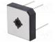 Single-phase bridge rectifier, Urmax 50V, If 15A, Ifsm 300A