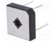 MBR158W - Single-phase bridge rectifier, Urmax 800V, If 15A, Ifsm 300A