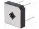 MBR258W - Single-phase bridge rectifier, Urmax 800V, If 25A, Ifsm 400A