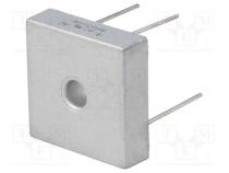MMB354W - Single-phase bridge rectifier, Urmax 400V, If 35A, Ifsm 400A