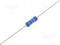   - Resistor  power metal, THT, 5.6, 2W, 5%, Ø4x11mm, 350ppm/C