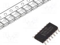 TTL-Cmos - IC  digital, Schmitt trigger, Channels 6, SMD, SO14, Series  HC