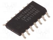 Driver IC - IC  digital, switch, Channels 4, SO14, 4.5÷5.5VDC, Series  HCT