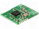 Module  RF, 434MHz, SPI, -110dBm, 1.8÷3.6VDC, 10dBm, Mounting  SMD