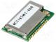 RCS1KSMT-868 - Module  RF, 868-870MHz, -112dBm, 2.2÷3.6VDC, 20dBm, Mounting  SMD