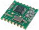 Module  RF, FM transceiver, FSK, 868MHz, SPI, -105dBm, 2.2÷3.8VDC