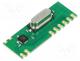 Module  RF, FM receiver, OOK, 433.92MHz, 3-wire SPI, -108dBm