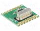 RFM219S-868S1 - Module  RF, FM receiver, FSK, GFSK, OOK, 868MHz, 4-wire SPI