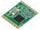 RFM65W-433S2 - Module  RF, FM receiver, FSK, 433.92MHz, SPI, -120dBm, 1.8÷3.6VDC