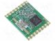 RFM69W-868S2 - Module  RF, FM transceiver, FSK, 868MHz, SPI, -120dBm, 1.8÷3.6VDC